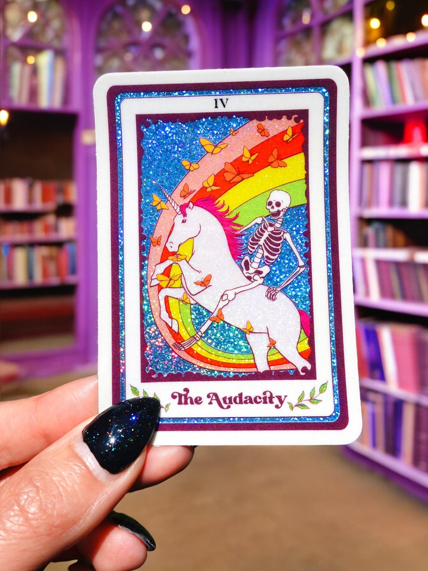 The Audacity Tarot Sticker